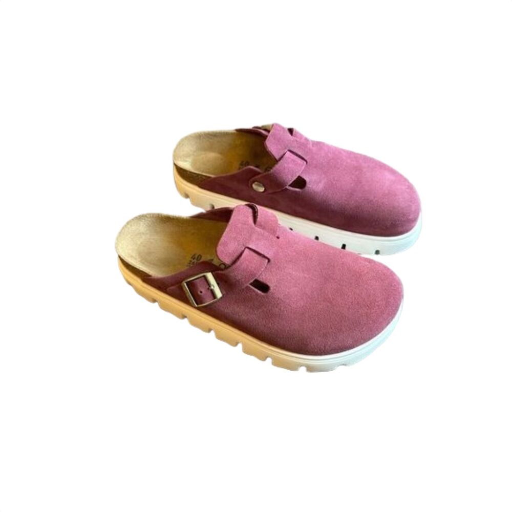 Birkenstock Boston Chunky Berry Red 40 - Picture 2 of 10